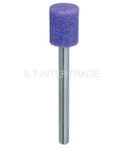 หินเจียรนัยแกน 3 mm. WS-180 (8x10mm.) สีน้ำเงิน