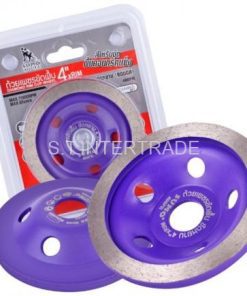 ถ้วยเพชรขัดพื้น 4"xRIM ขัดหยาบ 400PR SUMO (สีม่วง)