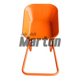 รถเข็นปูนMARTON รุ่นล้อคู่ยางตัน (สีส้ม) STINTERTRADE