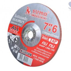 ใบเจียรเหล็ก 7" (180x6mm) A SUMO