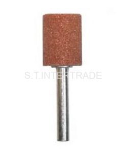 หินเจียรนัยแกน 6 mm. W-205 (19x25mm.) สีส้ม