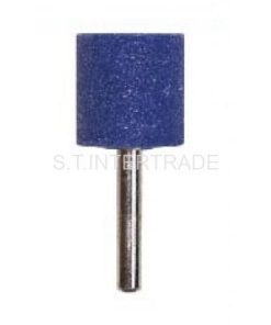 หินเจียรนัยแกน 6 mm. W-220 (25x25mm.) สีน้ำเงิน