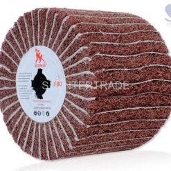 ลูกขัดใยสังเคราะห์ผสมผ้าทราย 4” No.80 SUMO