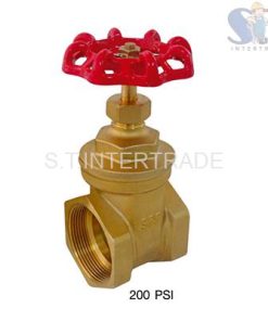 ประตูน้ำทองเหลือง ตรา เอส พี พี SPP Brass Gate valve