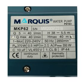 ปั๊มใบพัดเฟือง 0.5 HP MKP60-1(MKP62) STINTERTRADE