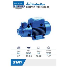ปั๊มใบพัดเฟือง 0.5 HP MKP60-1(MKP62) STINTERTRADE