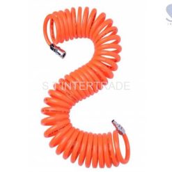สายลมสปริง PU ขนาด 5x8 (12 เมตร) สีส้ม