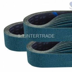 ผ้าทรายสายพาน 4"x24" No.100 (สีฟ้าเข้ม) SUMO