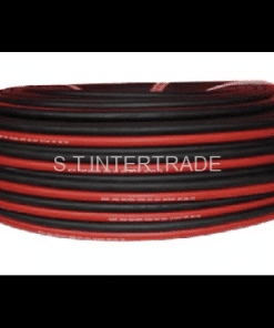สายลมคู่ยาง 1/4"x100M 2 ชั้น SUMO(ดำ-แดง)