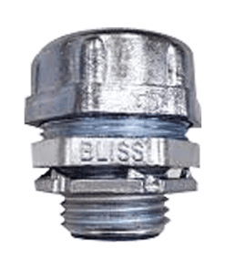 BLISS ข้อต่อท่ออ่อนกันน้ำ รุ่น B2102 (Die Cast Zinc)