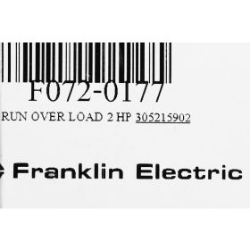 RUN OVER LOAD 2 HP STINTERTRADE