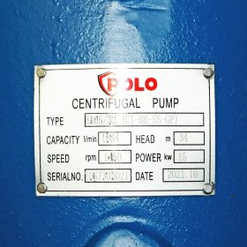 ปั๊มเพลาลอย GRAND PACKING 380V รุ่น EA65/32 STINTERTRADE