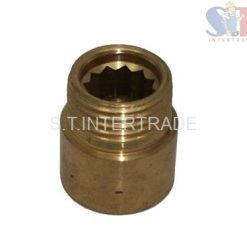 (SOFM143-015) ข้อต่อตรง ผม. 1/2" (ใหม่)