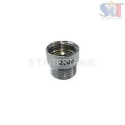 ข้อต่อตรง ผม. ชุบโครเมี่ยม 1/2"X10MM.