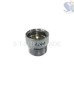 ข้อต่อตรง ผม. ชุบโครเมี่ยม 1/2"X10MM.