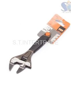 9029-T ประแจเลื่อนด้ามยาง6" ปากบาง32MM