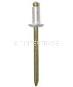 ลูกรีเวท สีอลูมิเนียม No.4-1 3.2x4.8mm. (1/8"x3/16")