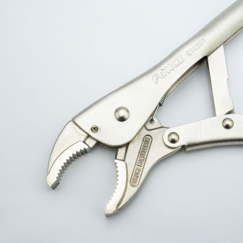 FORCE คีมล็อคมาตรฐานปากโค้ง 10" รุ่น 614250 (ฟอร์ซ) - STintertrade
