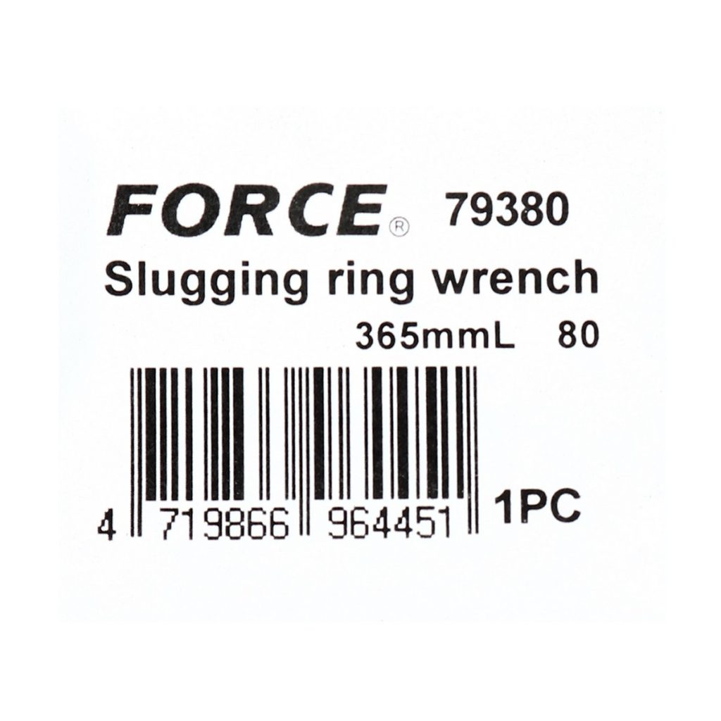 ประแจแหวนตี FORCE รุ่น 79380 by STNTRADE