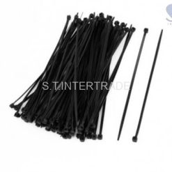 เคเบิ้ลไทร์ 200mm.(8")x4.8mm สีดำ