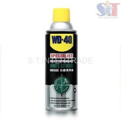 WD-40 สเปร์ยจาระบีขาว ขนาด 360 มิลลิลิตร | SPECIALIST WHITE LITHIUM 360 ml. | สูตรเข้มข้น ความหนืดสูงเพื่องานหล่อลื่น สำหรับงานหนัก ติดทนนาน