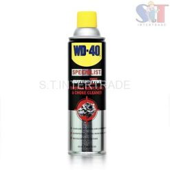 WD-40 สเปรย์ทำความสะอาดปีกผีเสื้อ คาร์บิวเรเตอร์ และโช๊ค ขนาด 450 มิลลิลิตร | AUTOMOTIVE CARBU & CHOKE CLEANER 450 ml. | สูตรทำงานได้อย่างรวดเร็วและปลอดภัย