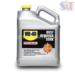 WD-40 น้ำยากำจัดสนิม ขนาด 1 แกลลอน (3.785 ลิตร) | SPECIALIST RUST REMOVER SOAK 1 gallon (3.785 L ) | กำจัดสนิมออกจากผิวโลหะสูตรน้ำ กลิ่นไม่ฉุน ไม่มีสารพิษที่เป็นอันตราย