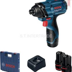 GDR 120-LI BOSCH ไขควงกระแทกแบตเตอรี่ 12 V แบต 2 ก้อน 2.0 Ah