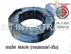 สายไฟ MAIN (ทองแดงแท้-เต็ม) รหัส VCT 3 x 2.5 SQ.MM.