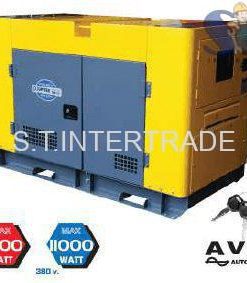 เครื่องยนต์ปั่นไฟ ดีเซล รหัส JP-D10-380-SILENT
