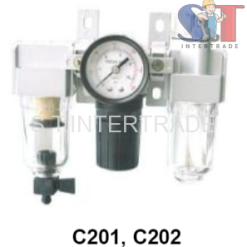 ชุดกรองลมพร้อมตัวตั้งลม รุ่น C201