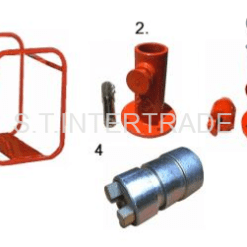 โครงตั้งเครื่อง-ข้อต่อสายจี้ปูน