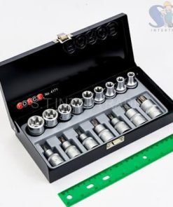 ชุดลูกบ๊อกซ์หัวจีบ 1/2" 16 ชิ้น รหัสสินค้า : F131-4171