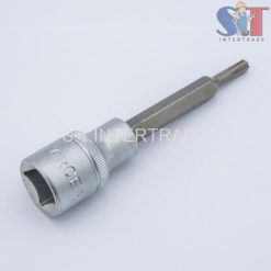 ลูกบ๊อกซ์เดือยเซาะร่อง1/2"NO.10 รหัสสินค้า : F131-34910010