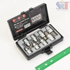 ชุดบ๊อกซ์เดือย 6PT.1/2" 8ชิ้น รหัสสินค้า : F131-4091