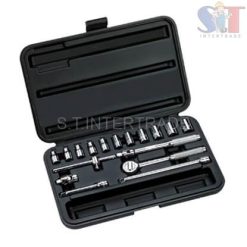 ชุดลูกบ็อก 18 ชิ้น 1/4"(มม.) 6P รหัสสินค้า : S351-86117