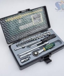 ชุดลูกบ๊อกซ์ขนาด 1/4" 19 ชิ้น รหัสสินค้า : F131-2203-72-5