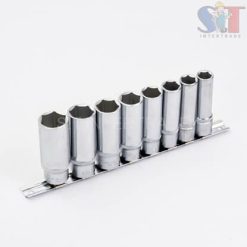 ชุดลูกบ็อก 1/2"แบบยาว 8ชิ้น (นิ้ว) รหัสสินค้า : F131-4082S