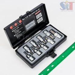 ชุดบ๊อกซ์เดือย 6PT.1/2" 9ชิ้น รหัสสินค้า : F131-4101