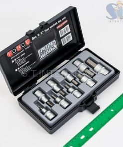 ชุดลูกบ็อก1/2"6เหลี่ยม 9ชิ้น(นิ้ว) รหัสสินค้า : F131-4101S