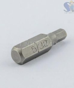 ดอกไขควง1/4" 6เหลี่ยมรู 5/32" รหัสสินค้า : F131-124S255.32