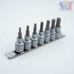 ชุดเดือยหกเหลี่ยม 3/8" 7 PCS รหัสสินค้า : F131-3075
