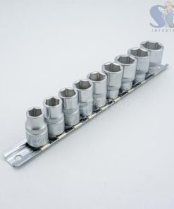 ชุดลูกบ๊อกซ์หกเหลี่ยม 3/8" 9PCS รหัสสินค้า : F131-3093S