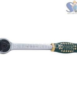 ด้ามฟรีหัวกลม3/8" ด้ามหุ้มยาง 72T รหัสสินค้า : F131-802322