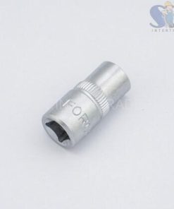 ลูกบ๊อกซ์หัวจีบ 1/4" 25MM ขนาด E10