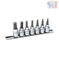 ชุดเดือยหกเหลี่ยม 3/8" 7 PCS รหัสสินค้า : F131-3075S