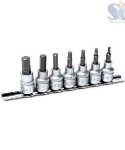 ชุดเดือยหกเหลี่ยม 3/8" 7 PCS รหัสสินค้า : F131-3075S