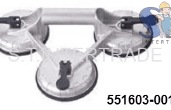 Suction Cup ตัวดูดวัสดุผิวเรียบ รุ่น 551603-0012