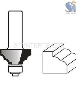 ดอกDOUBLE ROUNDOVER BIT 1-1/8" ก้าน 1/4" รหัสสินค้า : MPD-49909