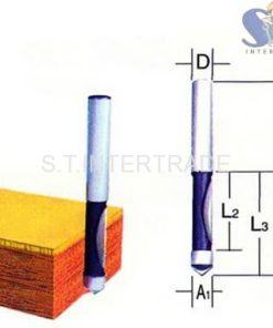 ดอกเราเตอร์DRILL POINT FLUSH TRIMING 12E รหัสสินค้า : MP3601B537